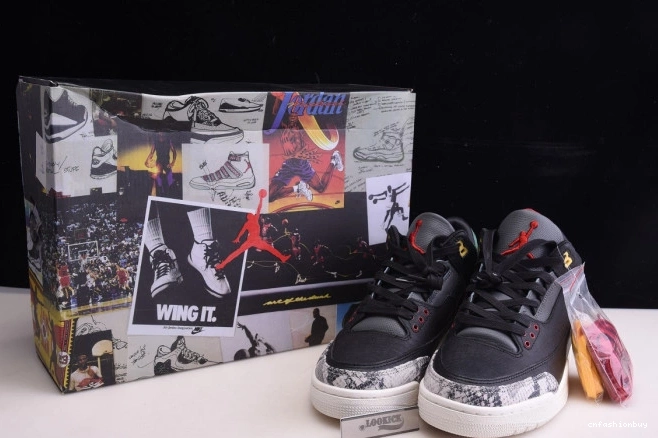 SE CV3583-003 Instinct 2.0 Air Retro Jordan - 3 Animal 1004